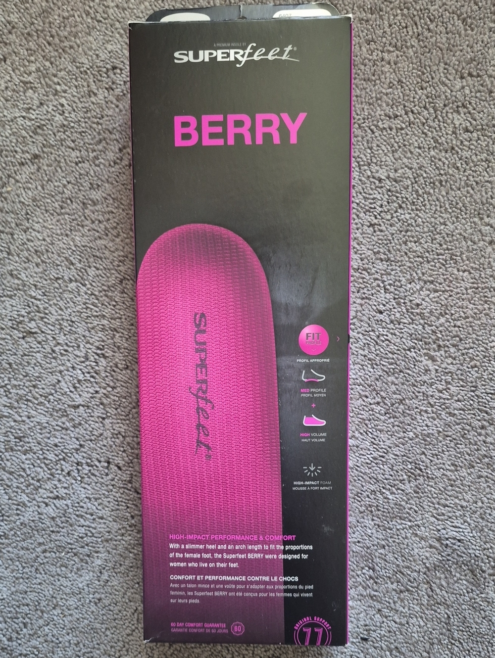 Superfeet Berry Women's Insoles - Berry Pink